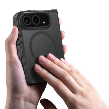Husa pentru iPhone Duo, Full Matte Mag Cover Black [2]