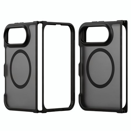 Husa pentru iPhone Duo, Full Matte Mag Cover Black [4]