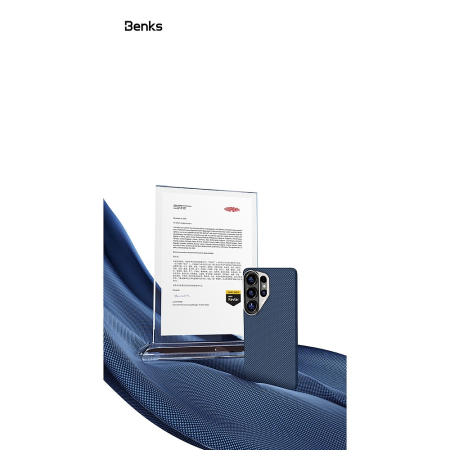Husa pentru Samsung Galaxy S26, Benks Magnetic Armor Tint Kevlar 1000D (C.K.FL.SA.BE.B050), Blue [3]