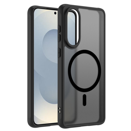 Husa pentru Samsung Galaxy S26 Ultra, MagSafe, Drop Resistant Shockproof, Matte Skin Black [3]