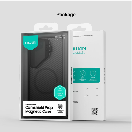 Husa pentru Samsung Galaxy S26 Ultra, Nillkin CamShield Prop Magnetic. Black [4]