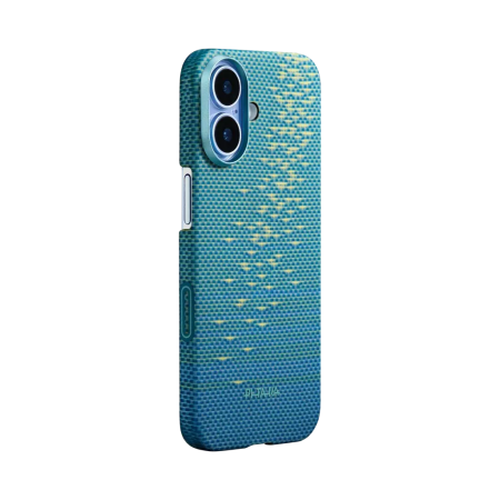IPHONE 17 - Husa Pitaka iPhone 17 Glints of Gold Ultra-Slim, Blue