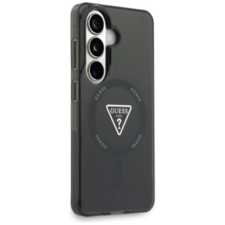 Husa Samsung Galaxy S26, Guess - IML Gradient Triangle MagSafe, Black [3]