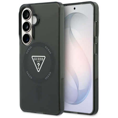 Husa Samsung Galaxy S26, Guess - IML Gradient Triangle MagSafe, Black [1]