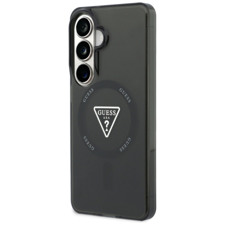 Husa Samsung Galaxy S26, Guess - IML Gradient Triangle MagSafe, Black [2]