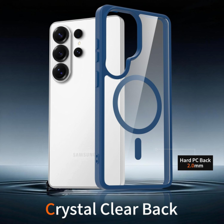 Husa Samsung Galaxy S26 Plus, Crystal Clear MagSafe, Blue [2]