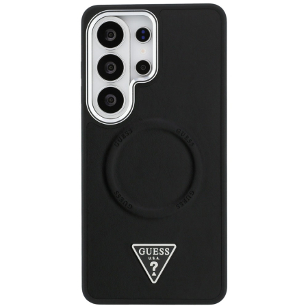 Husa Samsung Galaxy S26 Ultra, Embossed Ring Triangle Logo MagSafe, Black [1]