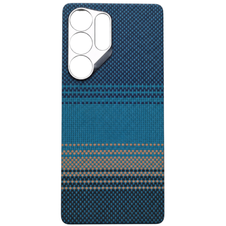 SAMSUNG GALAXY S26 ULTRA - Husa Samsung Galaxy S26 Ultra, Kevlar Aramid Fiber with MagSafe, Blue Moonrise
