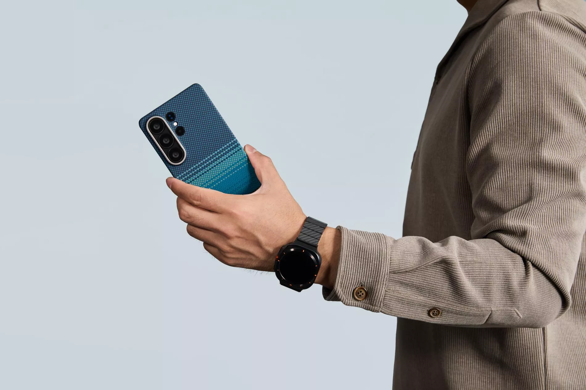 Husa Samsung Galaxy S26 Ultra, Pitaka Edge Ultra-Slim Case, Moonrise [9]