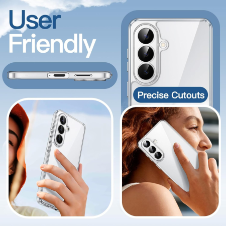 Husa Samsung S26 Plus, Slim Luxury Transparenta Full Protection [3]