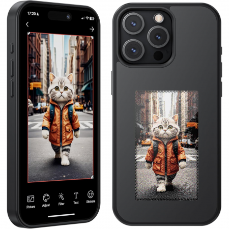 Husa SmartScreen NFC pentru iPhone 15 [1]