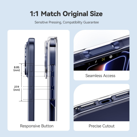 Husa Ultra Slim Soft Silicon pentru iPhone 17 Pro/ 18 Pro [2]