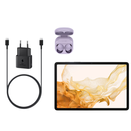 Set Incarcator si cablu Original Samsung USB-C 25W Travel Charger + USB-C Data Cable 1m, Black [6]