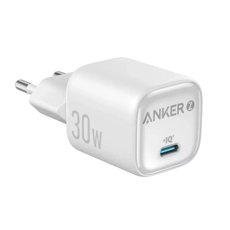 INCARCATOARE PRIZA - Incarcator retea Anker Zolo 30W Super Fast Charger USB-C, Alb