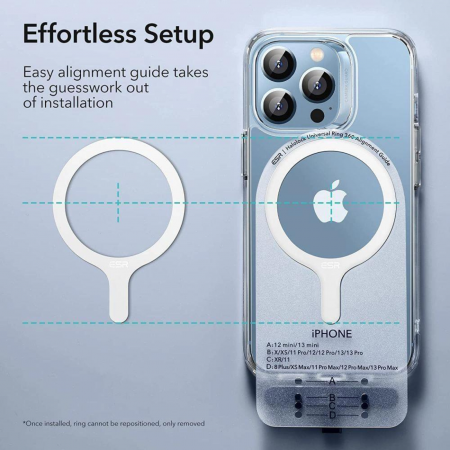 Inel MagSafe HaloLock, Alb [2]