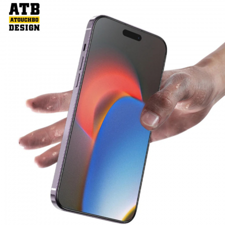 Kit Folie ATB HD Mata Anti-Amprente, KingKong - EasyApp pentru iPhone 15 Pro [2]