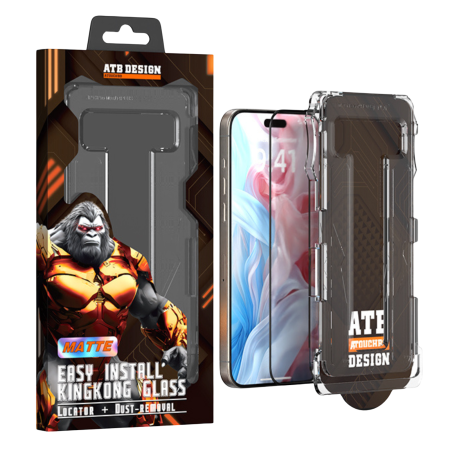 Kit Folie ATB HD Mata Anti-Amprente, KingKong - EasyApp pentru iPhone 18 Pro Max