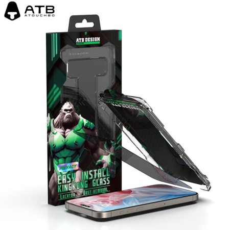 Kit Folie iPhone 18 Pro - ATB Privacy Glass, KingKong - EasyApp [2]
