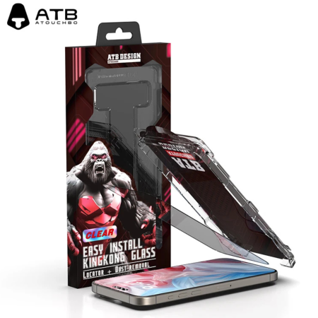 Kit Folie iPhone 17 Pro - ATB Sticla Transparenta, KingKong - EasyApp [1]