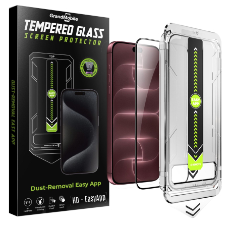 Kit Folie Sticla HD, Titan Dust Removal Easy App pentru iPhone 17 Pro/ 18 Pro [0]