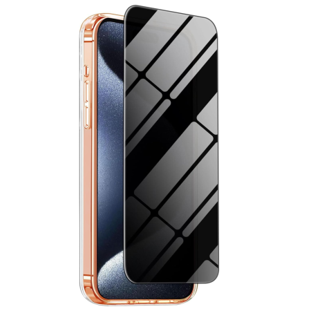 Pachet Folie Privacy X2 pentru iPhone 15 Pro [2]