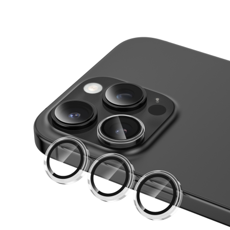 Protectie Camera ATB Gorilla Glass, iPhone 17 Pro/ 17 Pro Max, Transparent Eagle Eye [4]