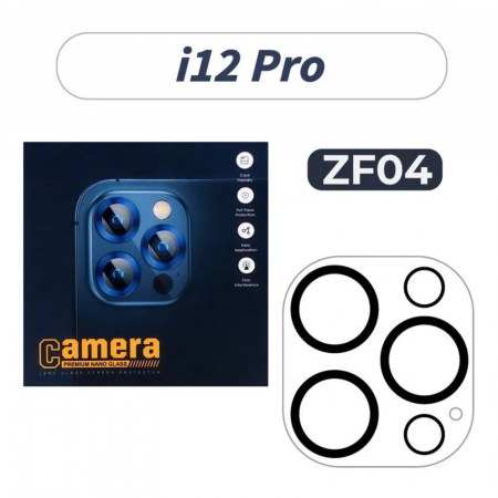 Protectie Camera, iPhone 12 Pro, Ultra HD, 9H Tempered Premium Nano Glass [1]