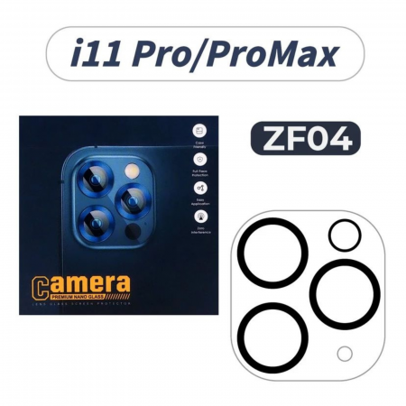 Protectie Camera, iPhone 11 Pro/ 11 Pro Max, Ultra HD, 9H Tempered Premium Nano Glass [1]