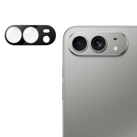 IPHONE DUO - Protectie Camera iPhone Duo, Techsuit Full Glass Transparent Black