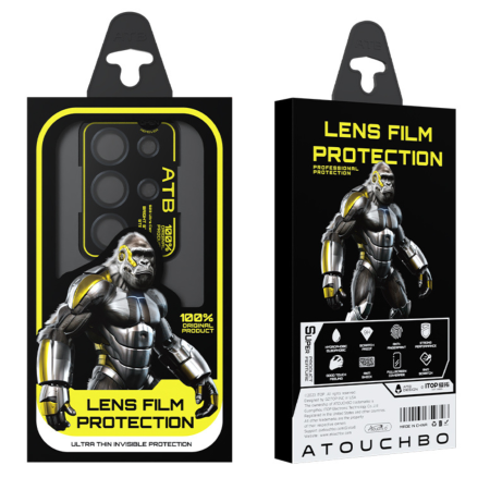 Protectie Lentile Camera Samsung Galaxy S26 Ultra, ATB Metal - Gorilla Glass, Black [9]