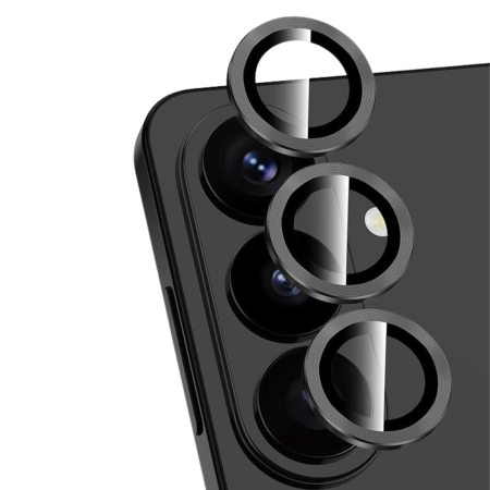 SAMSUNG GALAXY S26 PLUS - Protectie Lentile Camera Samsung Galaxy S26 Plus, ATB Metal - Gorilla Glass, Black