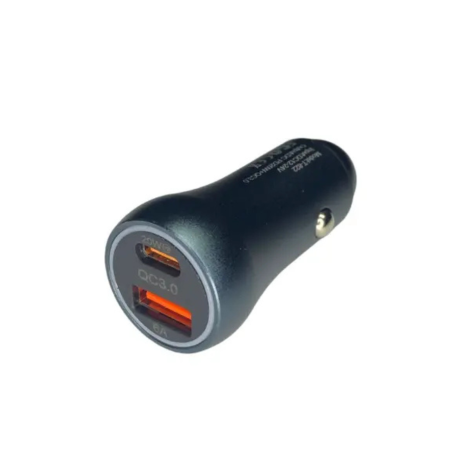 Set Incarcator Auto Hi-Turbo PD & QC 3.0 si Cablu USB to Type C [1]