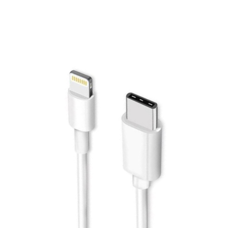 Set Încărcător Rețea PD 40W Super Fast Charge, 2x Type-C si Cablu Type C to Lightning 1m, Alb [6]