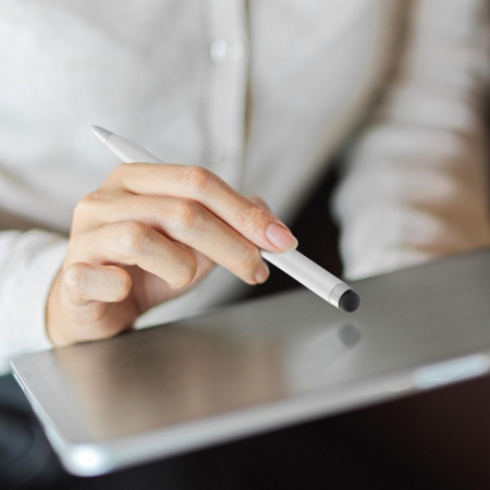 Stylus Pen for Touch Screens Capacitive, silver [3]