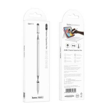 Stylus Pen Hoco 3in1 GM111 white [3]