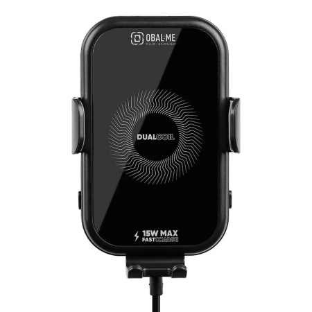 Suport Auto cu Incarcare Wireless, GravCharger - 15W, Black [2]