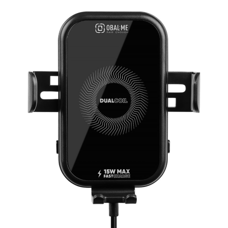 Suport Auto cu Incarcare Wireless, GravCharger - 15W, Black [3]