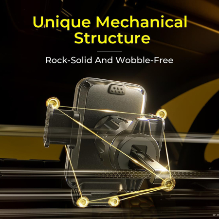 Suport Telefon Lisen 15W Wireless Charger, 360° Adjustment, Black [5]