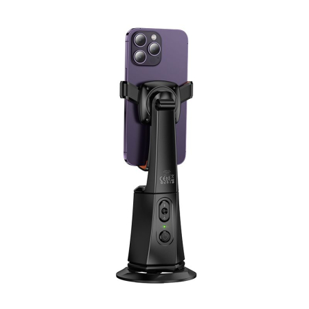 Suport telefon mobil HOCO 360 grade cu urmărire automată a feței K26 negru [5]