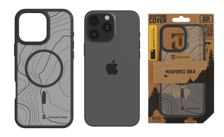 Tactical MagForce Hyperstealth Sika Cover for Apple iPhone 16 Pro Max Asphalt [2]