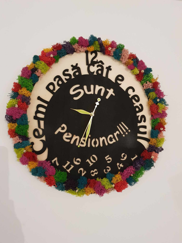 Ceas personalizat cu licheni [2]