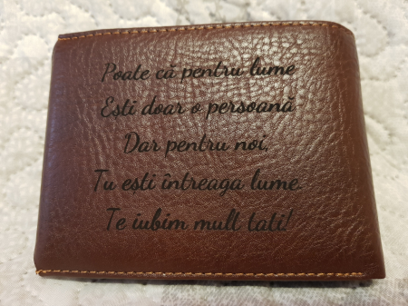 Portofel din piele personalizat [2]