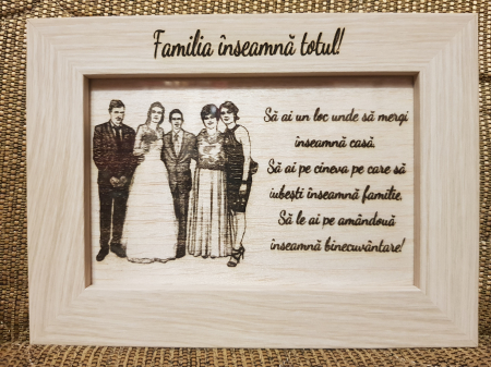 Produse diverse - Rama foto personalizata