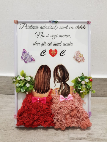 Rama foto cu licheni personalizata [1]