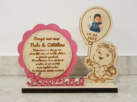 Produse diverse - Trofeu din lemn Nasi/Mosi personalizate