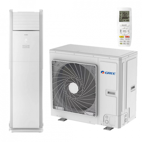 Aparate aer conditionat - Aparat de aer conditionat tip coloana de podea Inverter Gree R32 T-Fresh 48000 BTU