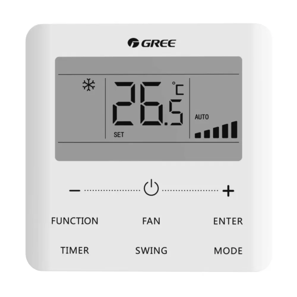 Aparate aer conditionat - Telecomanda cu fir XE7A-24/HC pentru aparate de aer conditionat tip caseta, consola, plafon si podea Gree U-Match VI