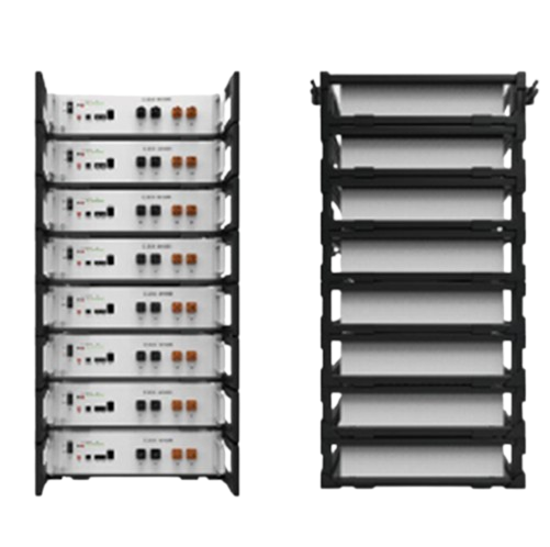 Rack deschis multi-nivel pentru sisteme mari de pana la 8 baterii E-BOX 48100R [1]