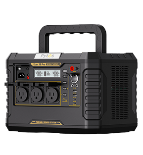 Statie de alimentare portabila profesionala Ecox 18E Pro , putere 1800W, capacitate 1270Wh (44,4V, 28.6Ah) [1]