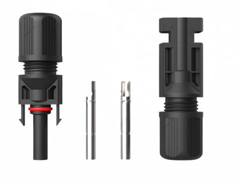 Cabluri fotovoltaice si conectori - Pereche conectori mama/ tata MC4